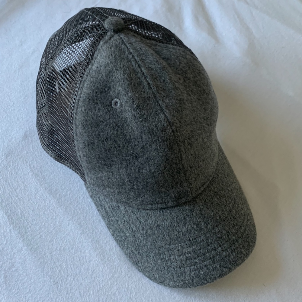 DSTLD Heather Gray Flannel Trucker Hat